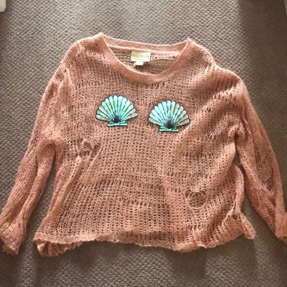 Wildfox mermaid sweater ✨